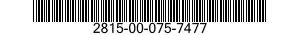 2815-00-075-7477 PISTON,INTERNAL COMBUSTION ENGINE 2815000757477 000757477