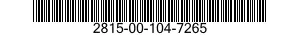 2815-00-104-7265  2815001047265 001047265