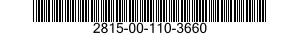 2815-00-110-3660 INSERT,ENGINE VALVE SEAT 2815001103660 001103660
