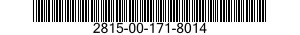 2815-00-171-8014 O-RING 2815001718014 001718014