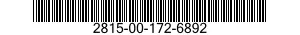 2815-00-172-6892  2815001726892 001726892