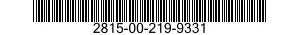 2815-00-219-9331 PUSH ROD,ENGINE POPPET VALVE 2815002199331 002199331
