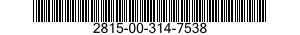 2815-00-314-7538  2815003147538 003147538