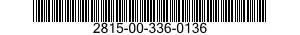 2815-00-336-0136  2815003360136 003360136