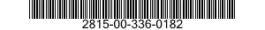 2815-00-336-0182  2815003360182 003360182