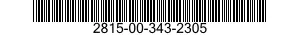 2815-00-343-2305  2815003432305 003432305