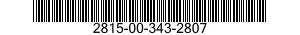 2815-00-343-2807  2815003432807 003432807