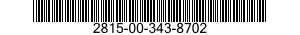 2815-00-343-8702  2815003438702 003438702