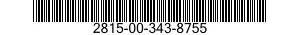 2815-00-343-8755  2815003438755 003438755
