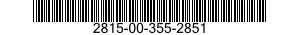2815-00-355-2851  2815003552851 003552851