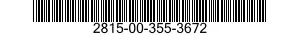 2815-00-355-3672  2815003553672 003553672