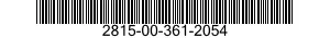 2815-00-361-2054  2815003612054 003612054