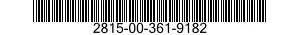 2815-00-361-9182  2815003619182 003619182