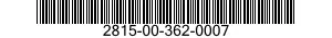 2815-00-362-0007 GASKET SET 2815003620007 003620007