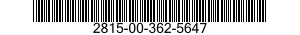 2815-00-362-5647  2815003625647 003625647