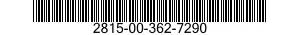 2815-00-362-7290 TAPPET,ENGINE POPPET VALVE 2815003627290 003627290