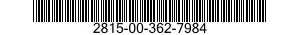 2815-00-362-7984 VALVE,POPPET,ENGINE 2815003627984 003627984