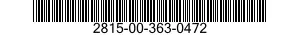 2815-00-363-0472  2815003630472 003630472