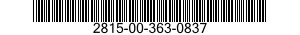 2815-00-363-0837  2815003630837 003630837