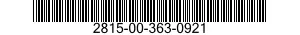 2815-00-363-0921  2815003630921 003630921