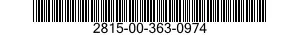 2815-00-363-0974  2815003630974 003630974