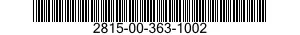 2815-00-363-1002  2815003631002 003631002