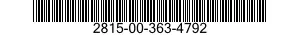 2815-00-363-4792  2815003634792 003634792