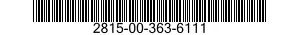 2815-00-363-6111  2815003636111 003636111