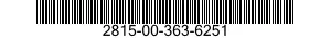 2815-00-363-6251  2815003636251 003636251