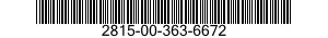 2815-00-363-6672  2815003636672 003636672