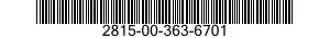 2815-00-363-6701  2815003636701 003636701