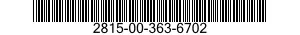 2815-00-363-6702  2815003636702 003636702