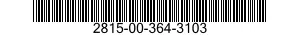 2815-00-364-3103  2815003643103 003643103
