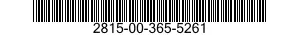 2815-00-365-5261  2815003655261 003655261
