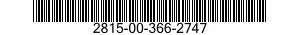 2815-00-366-2747  2815003662747 003662747