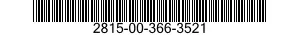 2815-00-366-3521  2815003663521 003663521