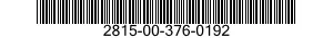 2815-00-376-0192  2815003760192 003760192