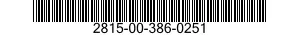 2815-00-386-0251  2815003860251 003860251