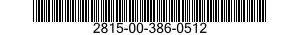 2815-00-386-0512  2815003860512 003860512