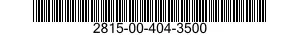 2815-00-404-3500  2815004043500 004043500