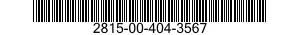 2815-00-404-3567 FRAME 2815004043567 004043567