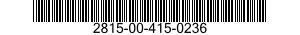 2815-00-415-0236  2815004150236 004150236