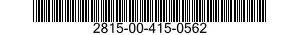 2815-00-415-0562  2815004150562 004150562