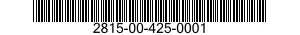 2815-00-425-0001 SHAFT,STRAIGHT 2815004250001 004250001