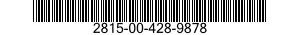 2815-00-428-9878 VALVE,POPPET,ENGINE 2815004289878 004289878