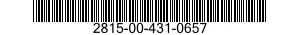 2815-00-431-0657  2815004310657 004310657