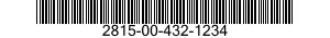 2815-00-432-1234 INSERT,ENGINE VALVE SEAT 2815004321234 004321234