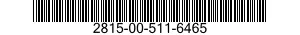 2815-00-511-6465  2815005116465 005116465