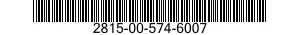 2815-00-574-6007 TAPPET,ENGINE POPPET VALVE 2815005746007 005746007