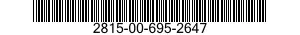 2815-00-695-2647 SPRING,HELICAL,COMPRESSION 2815006952647 006952647